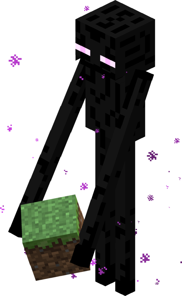 Guia de minecraft tipos de mobs enderman