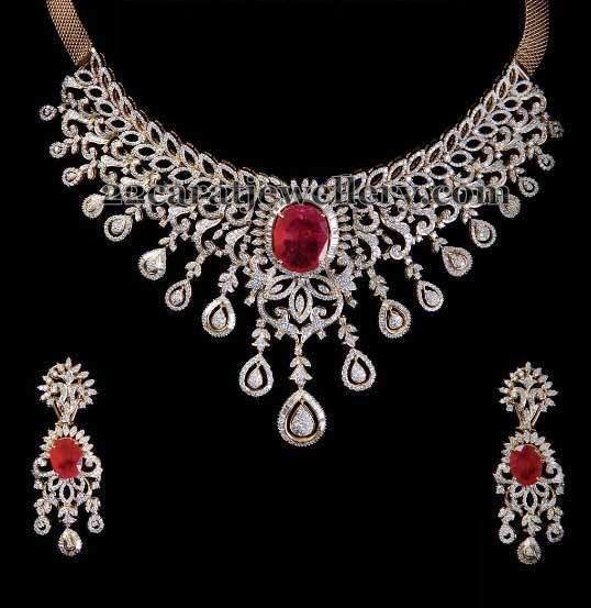 Exclusive Diamond Set by Kotharis Jewelry - Jewellery Designs