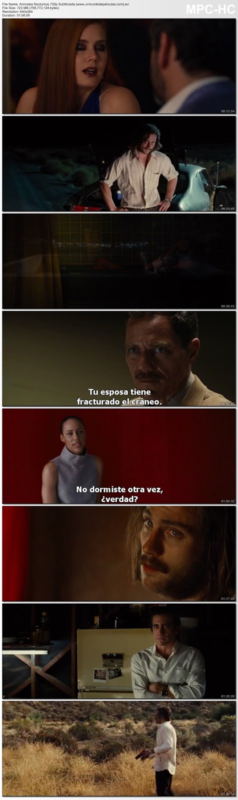 Capturas de la película.