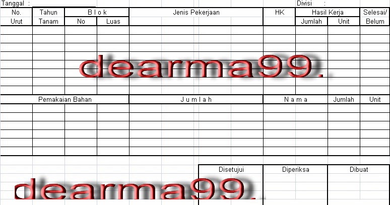 Mengenal Buku Kegiatan Mandor Di Perkebunan Kelapa Sawit Mandor Kebun