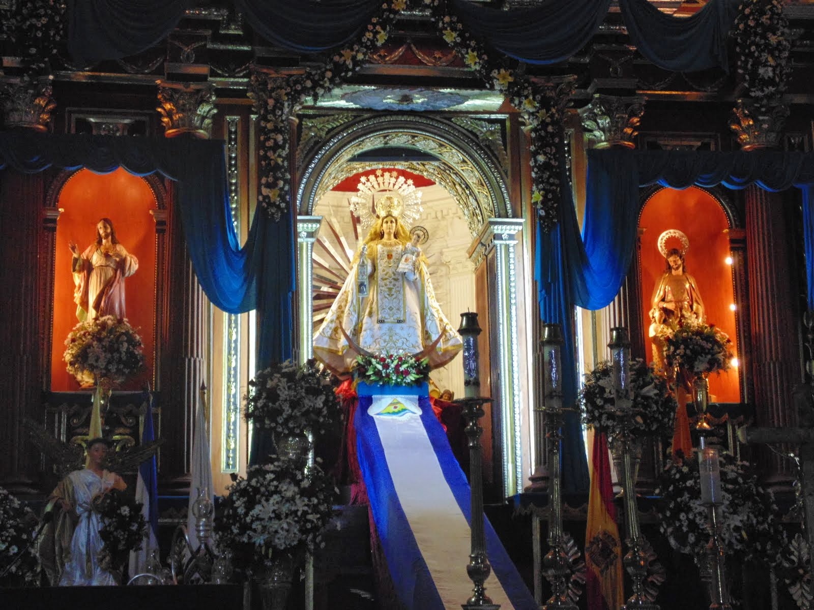 Festejo en el Santuario Diocesano Nuestra Señora de la Merced - León, Nicaragua