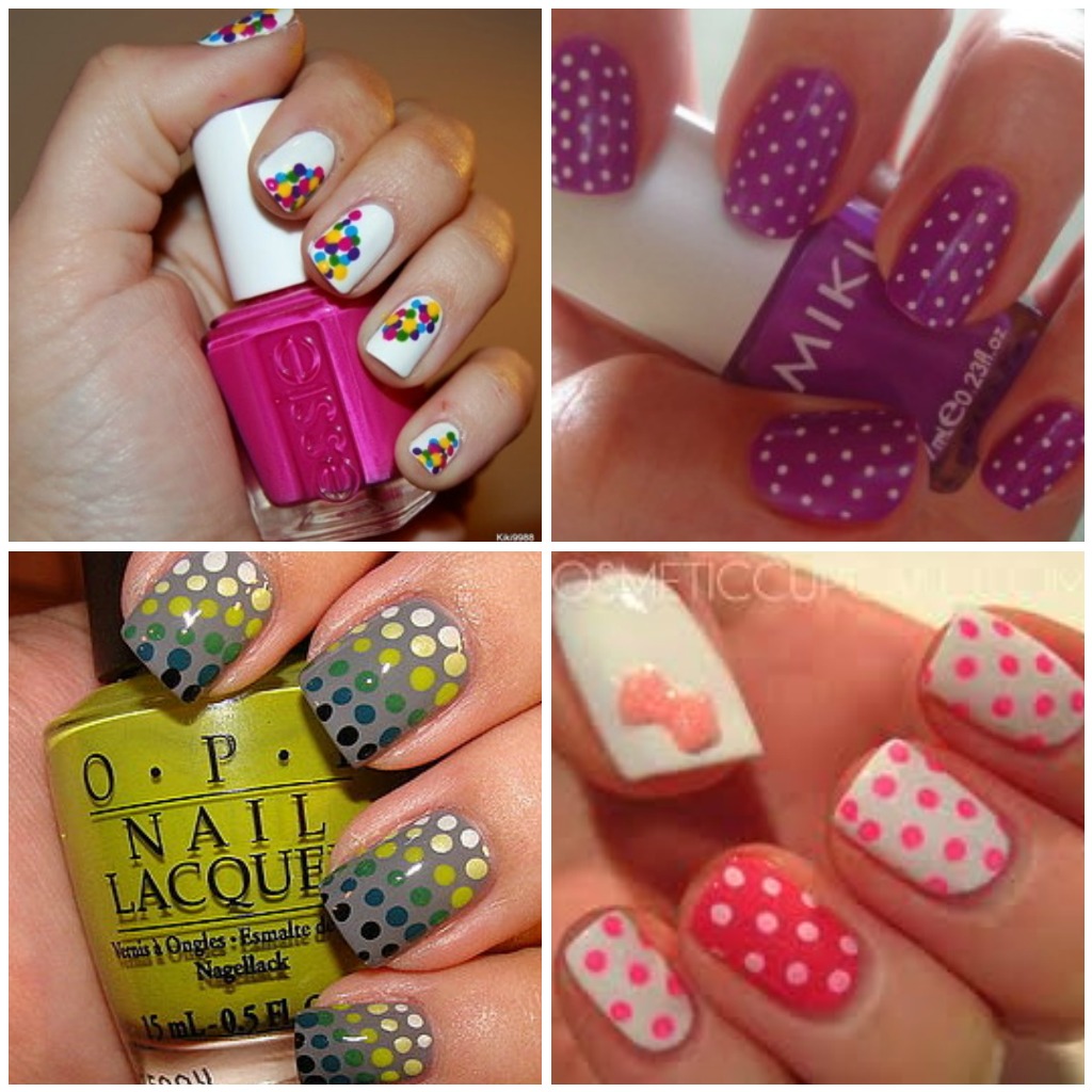 Polka Dot Manicure! - At the Pink of Perfection