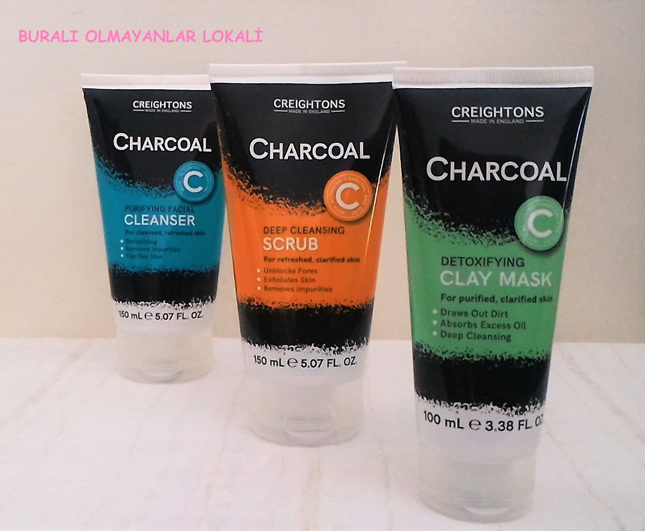 Buralı Olmayanlar Lokali Creightons Charcoal Serisi