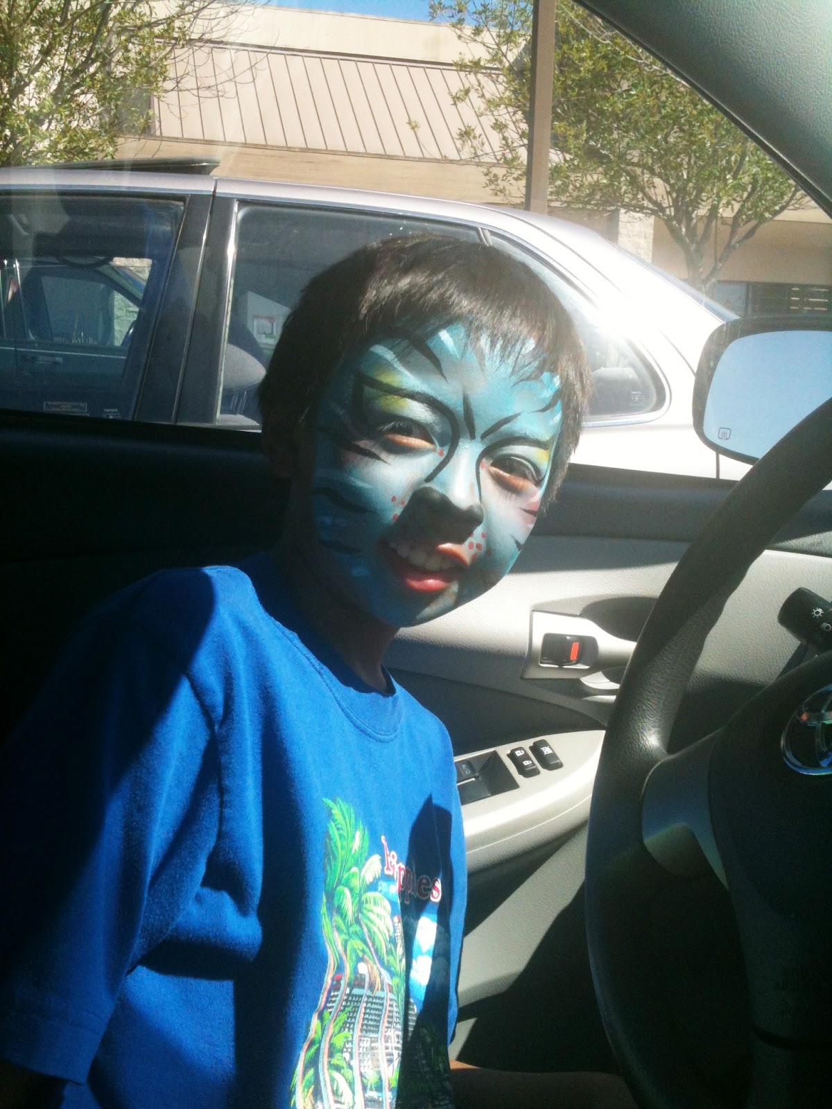 Avell Krispin BEST Face Paint Ever!