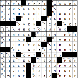 crossword corner