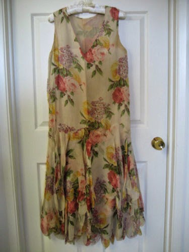 All The Pretty Dresses: 1920's Floral Party Dress