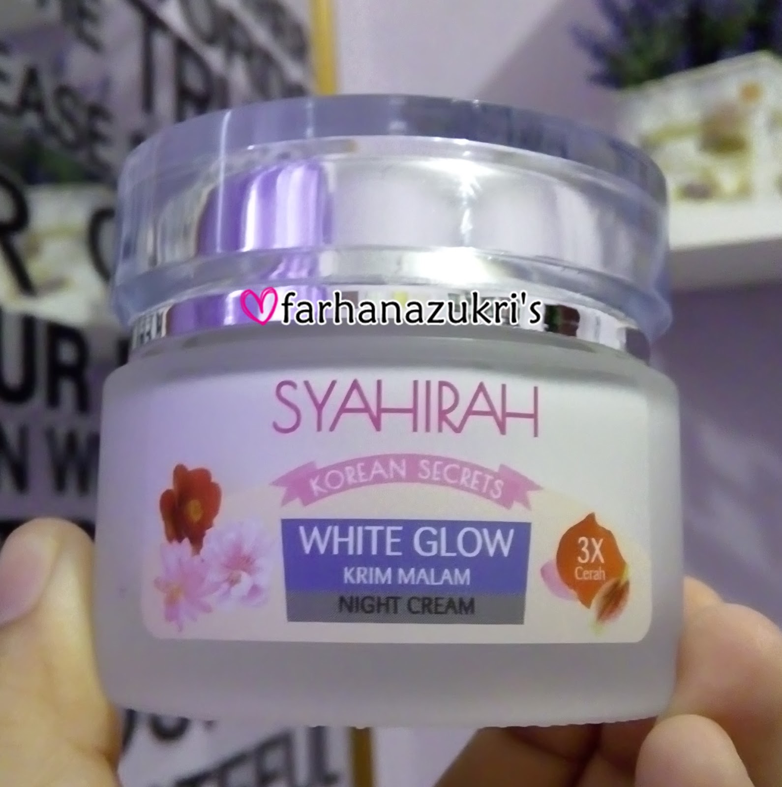 syahirah moisturizer