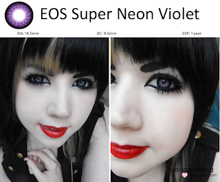 『MAGICAL♡GHOUL』: EOS Super Neon Violet Review (redo)
