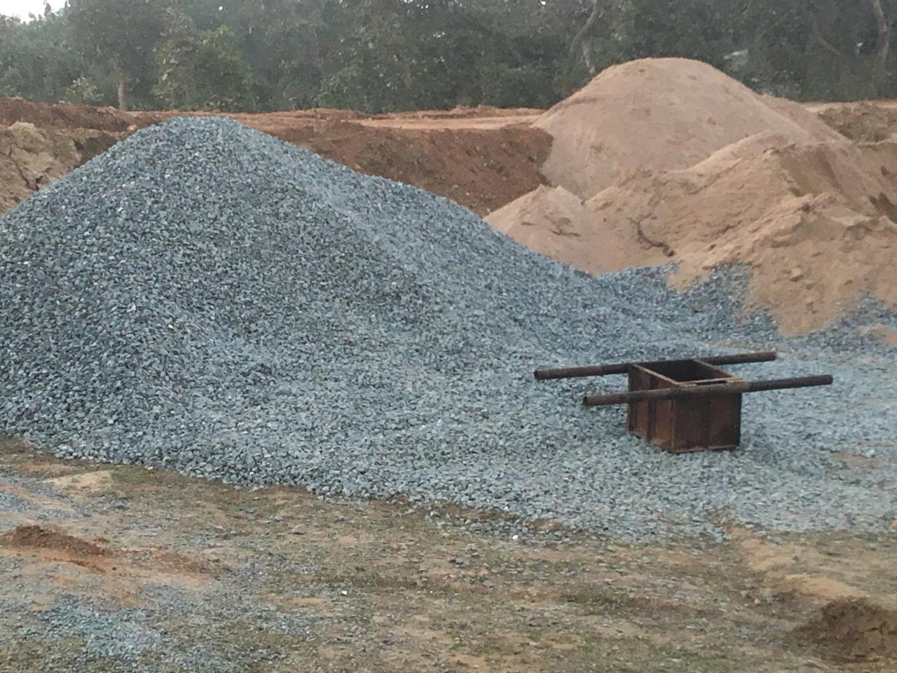 How to calculate Concrete Raw Materials Measurement box sizes at the