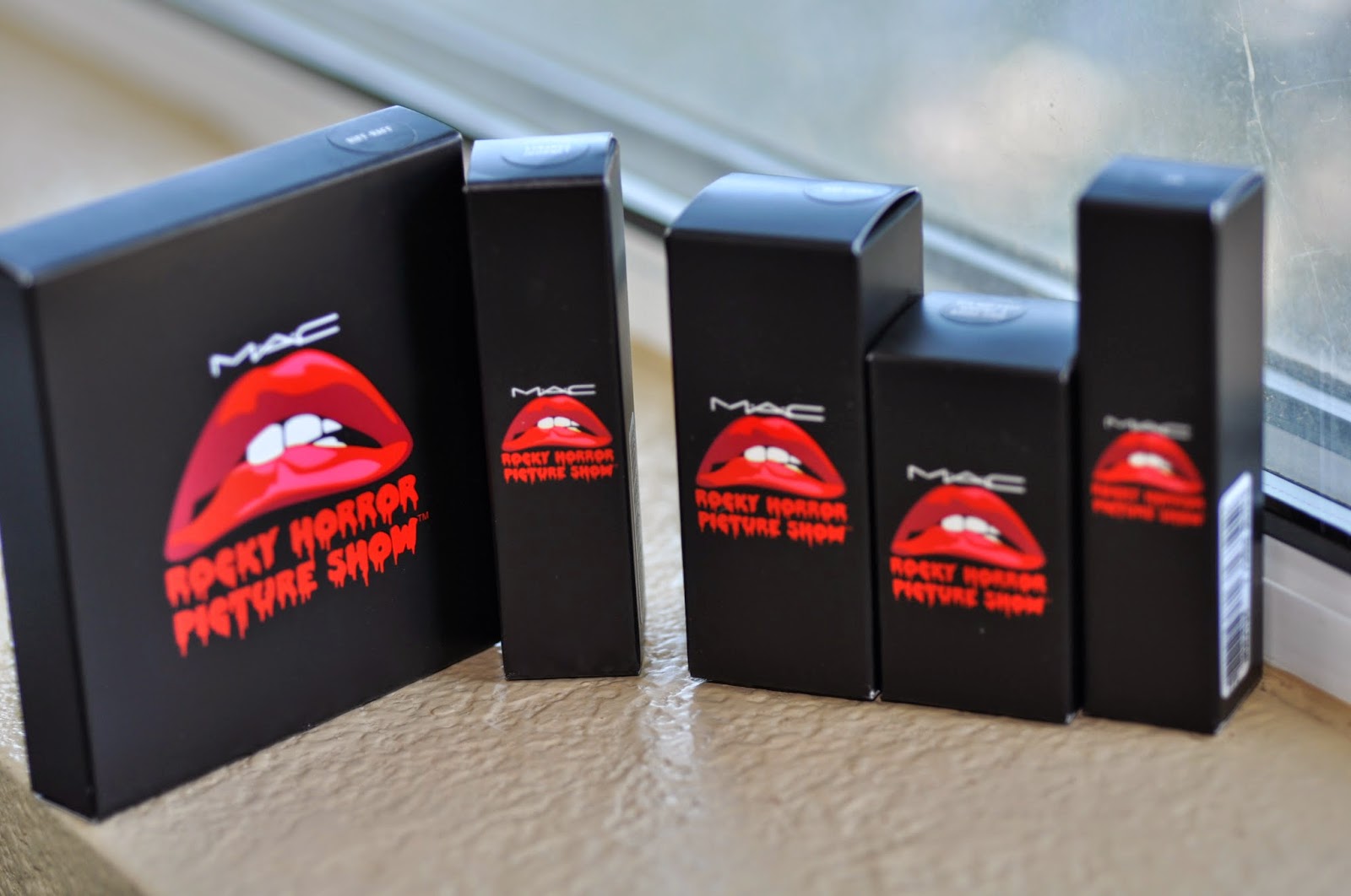 MAC Rocky Horror Picture Show Lipsticks in Strange Journey and Sin