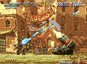 โหลดเกมฟรี Metal slug 2