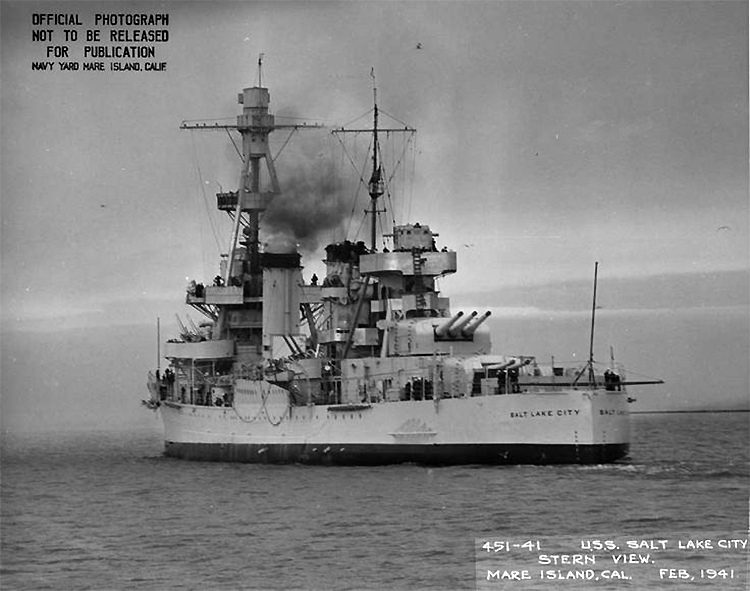8 February 1941 worldwartwo.filminspector.com USS Salt Lake City