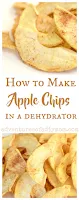 How to make apple chips in a dehydrator