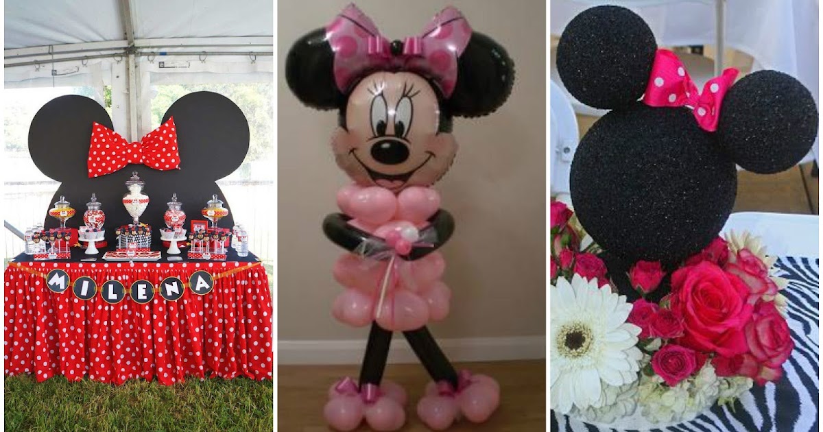 Calamidad Mierda Palpitar Cómo decorar una fiesta inspirada en Minnie Mouse ~ Solountip.com