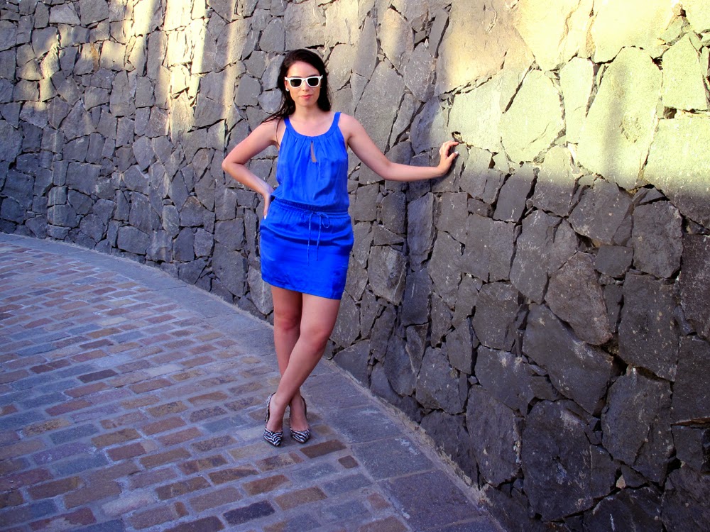 London fashion blogger Emma Louise Layla at Hotel Gran Meliá Palacio de Isora, Tenerife
