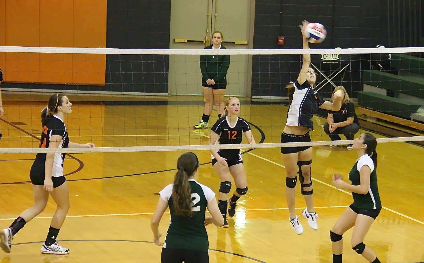 Port Allegany Online Port vs. Oswayo Valley volleyball Action