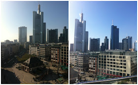 Frankfurt vista da Galeria Kaufhof