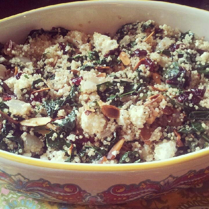 A Life Lived Quinoa Kale Salad Recipe
