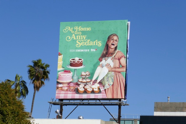 At Home with Amy Sedaris season 2 billboard Beverly Boulevard At Home Amy Sedaris season 2 billboard
