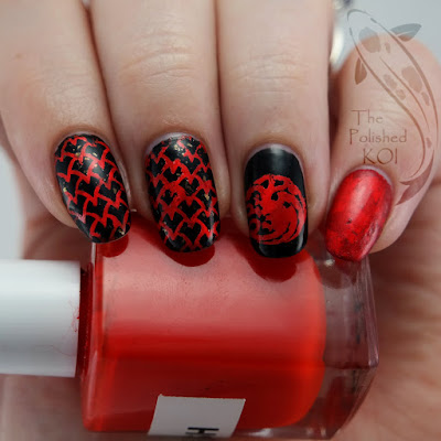 The Polished KOI: #31DC2016Weekly: Red - Fire & Blood