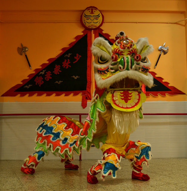 Danza del León, Año Nuevo Chino