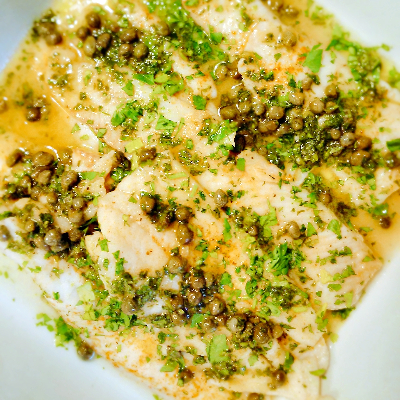 Dover Sole with Brown Butter Sauce