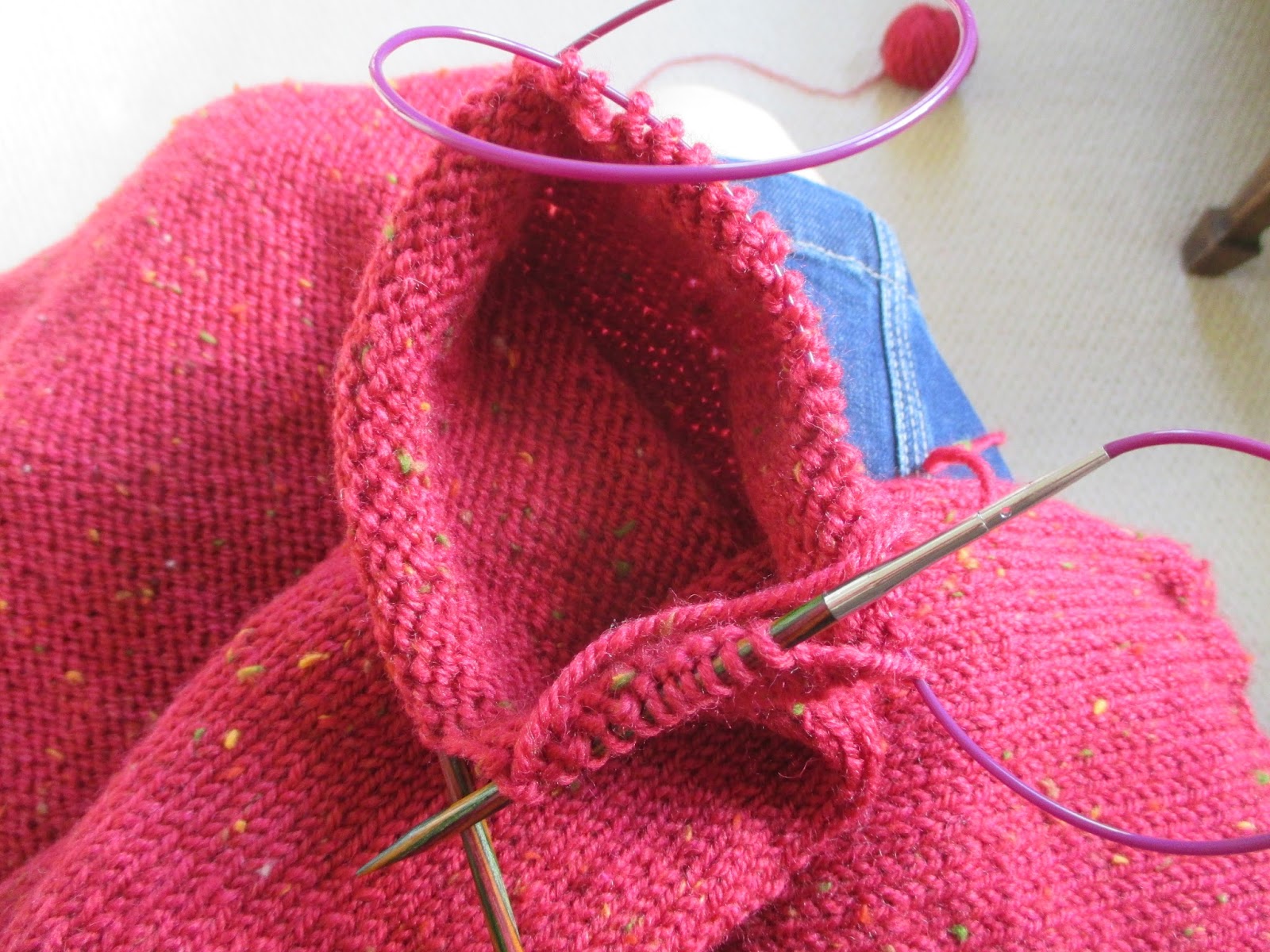 Three Stories High Knitting with a MAGIC LOOP tutorial