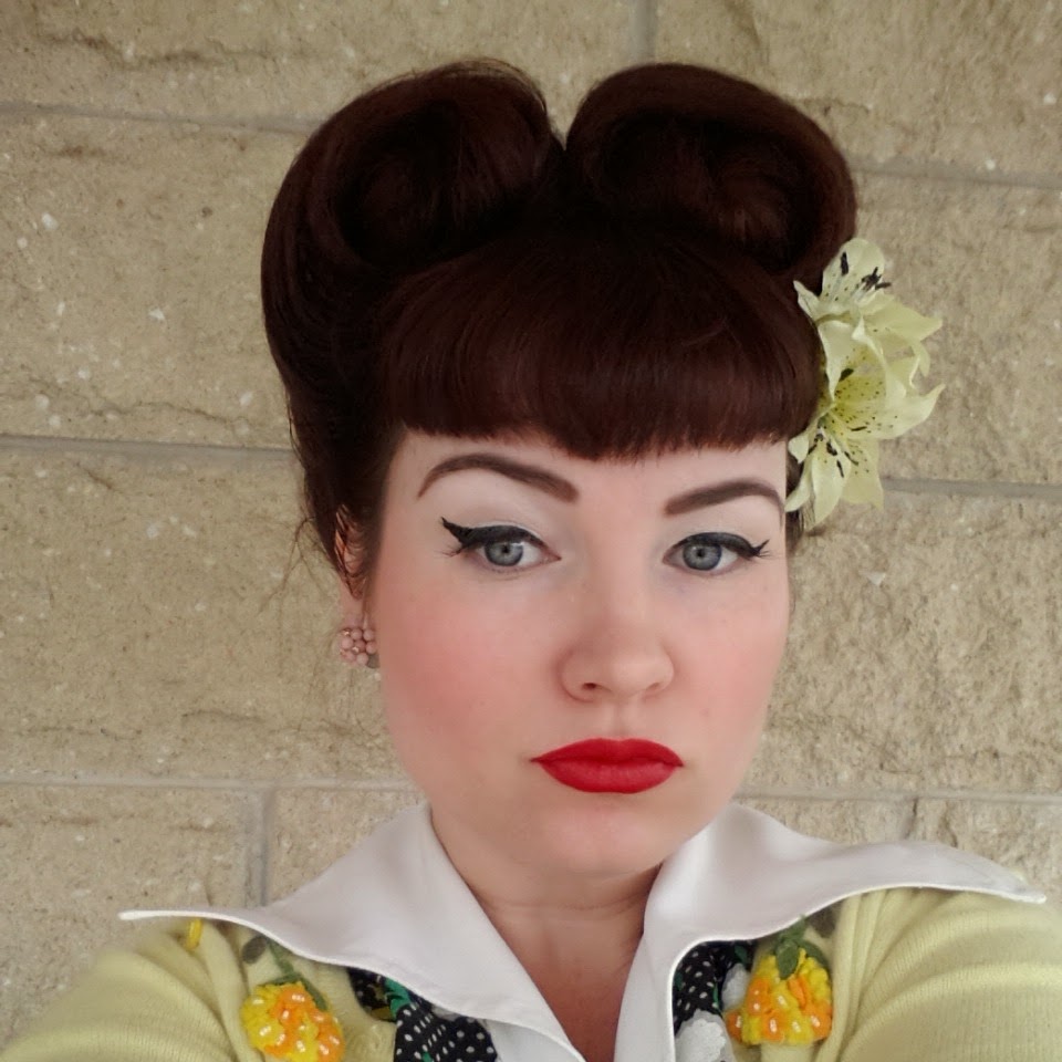 Vintage Musings Of A Modern Pinup: When You Have A Truly Rad Hair Day