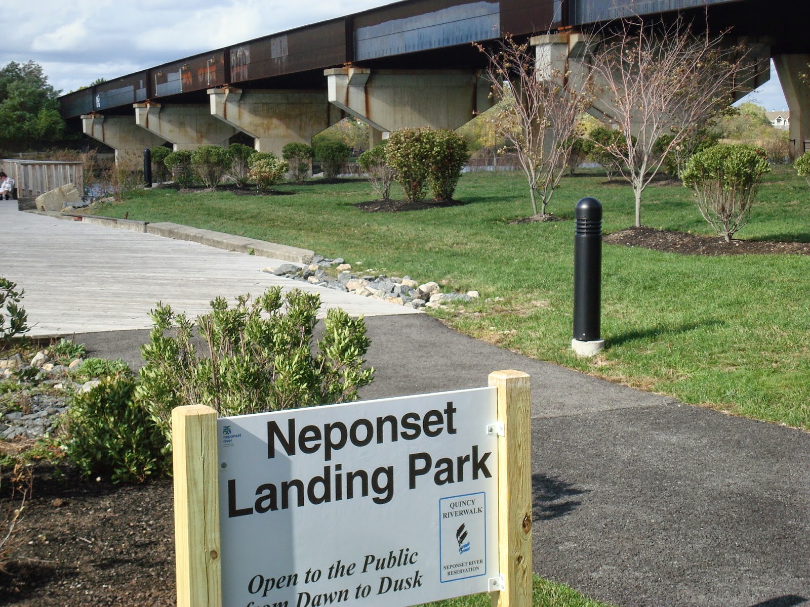 prosegarden Walking All Over the River The Neponset RiverWalk in Quincy