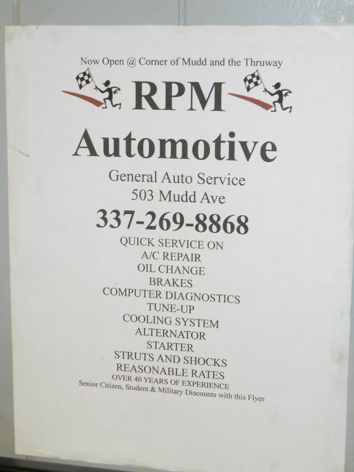 R P M Automotive Your Closest Quick Service Auto Repair Shop To I10 and I49 In Lafayette
