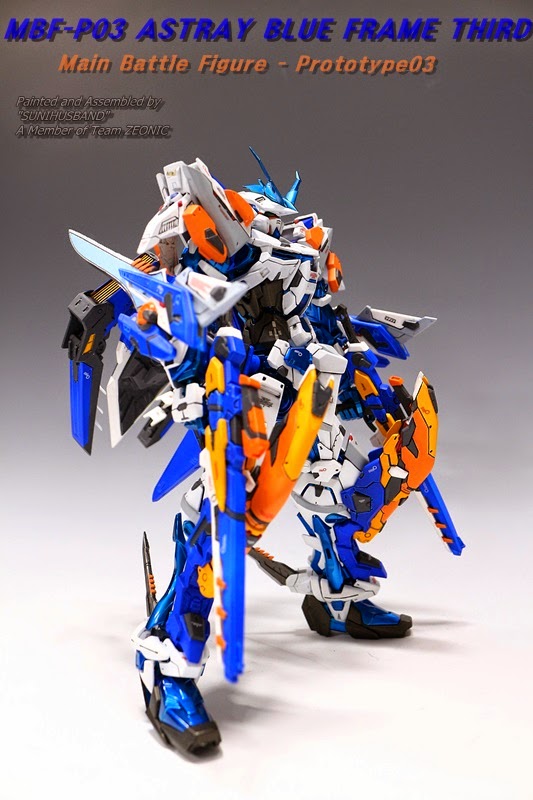 GUNDAM GUY: 1/100 MBF-P03 Astray Blue Frame 3rd [Prototype 03 ...