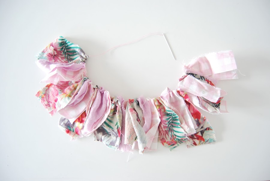 tutorial capazo pintado con flecos con retales