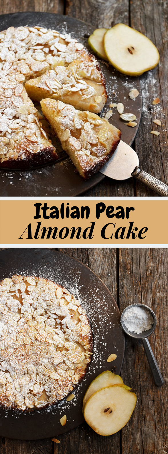 Italian Pear Almond Cake #Dessert #Dinner Italian Pear Almond Cake #Dessert #Dinner