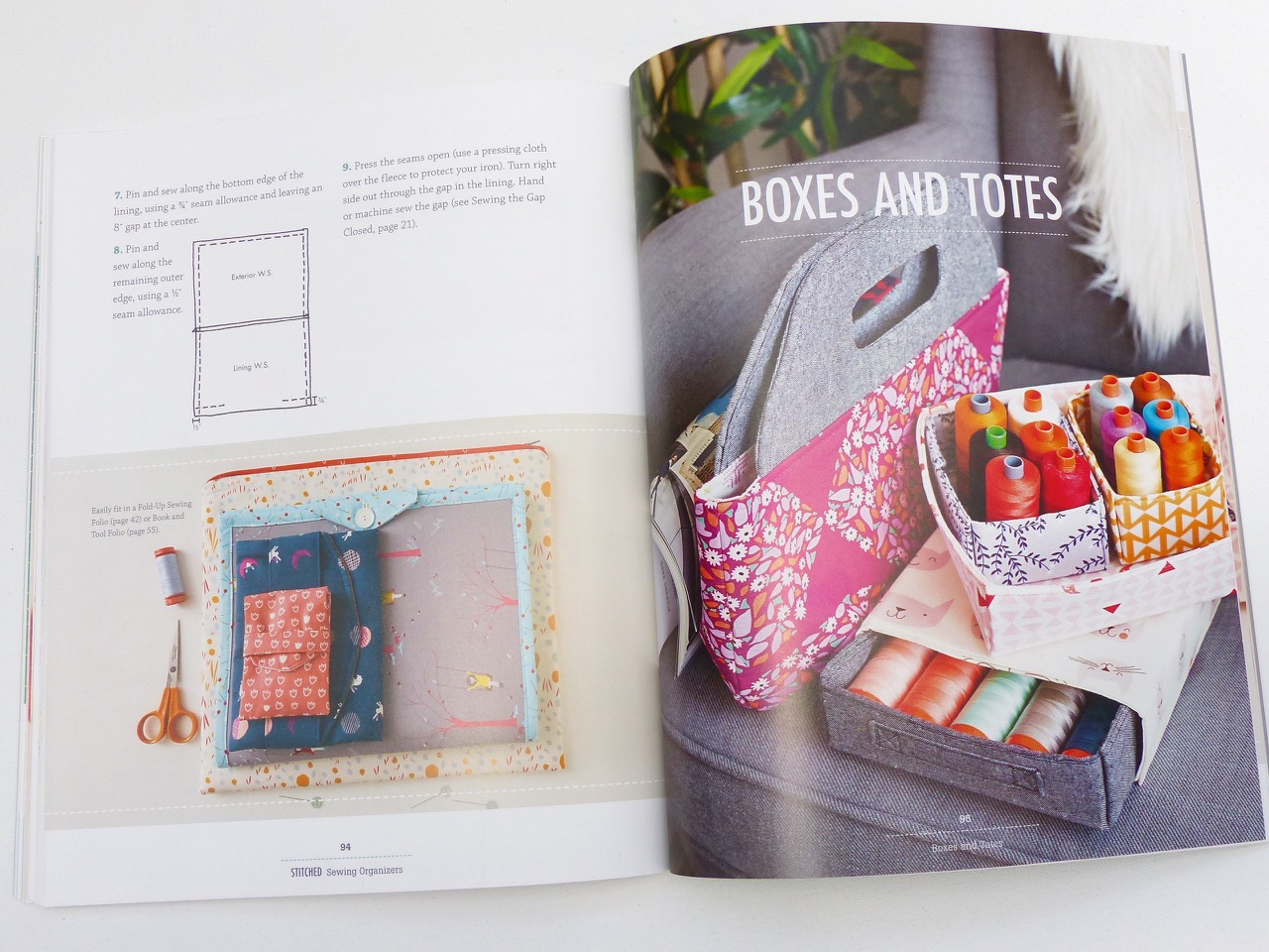 verykerryberry Book Review Stitched Sewing Organizers by Aneela Hoey