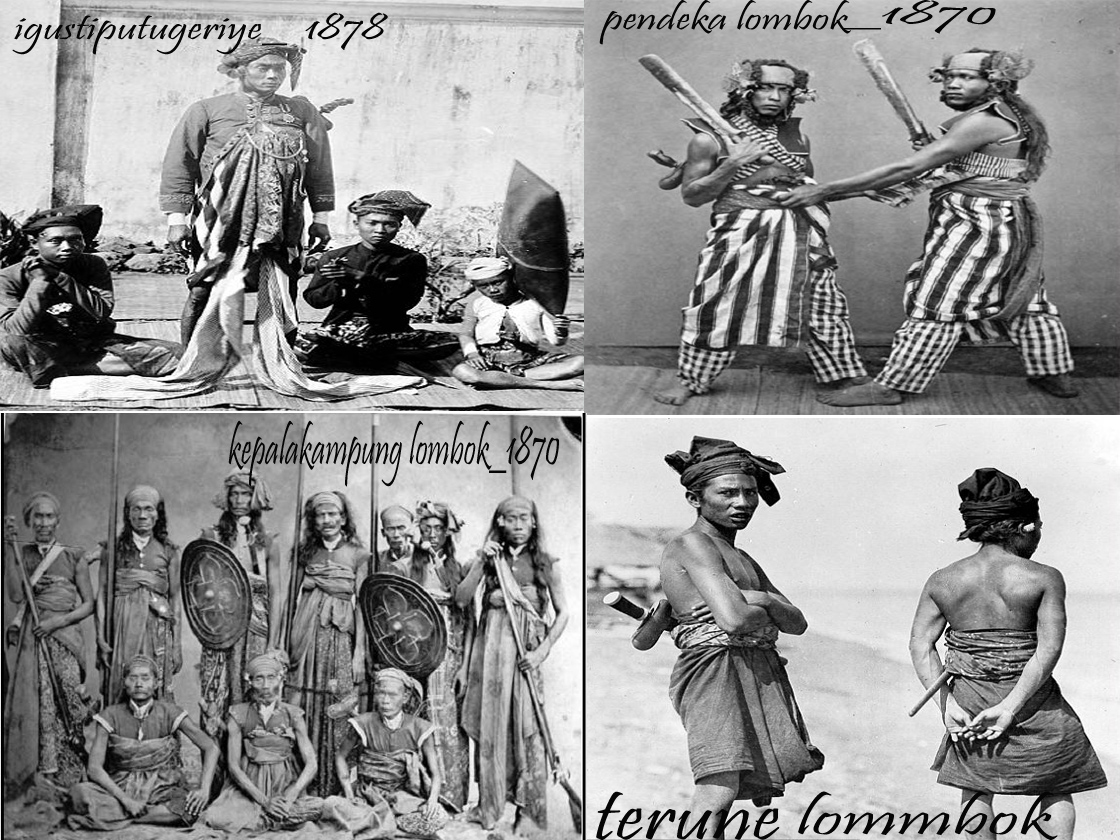 Foto-foto Suku Sasak Tempo Dulu