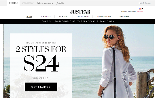 JustFab Login JustFab Login