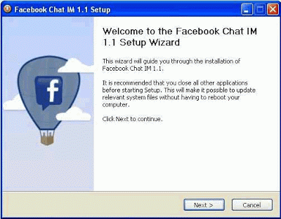 Welcome to Facebook Chat IM Setup