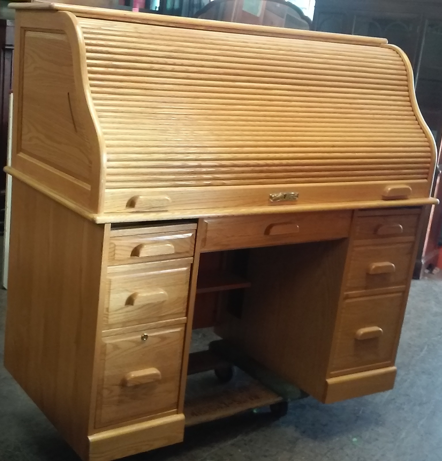 UHURU FURNITURE & COLLECTIBLES SOLD **REDUCED** "Winners Only" Oak