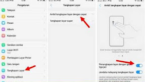 Mengambil Gambar Screenshoot di HP Vivo Y91 Paling Cepat