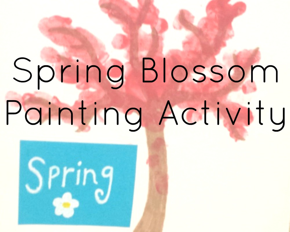 Spring Blossom Painting Activity