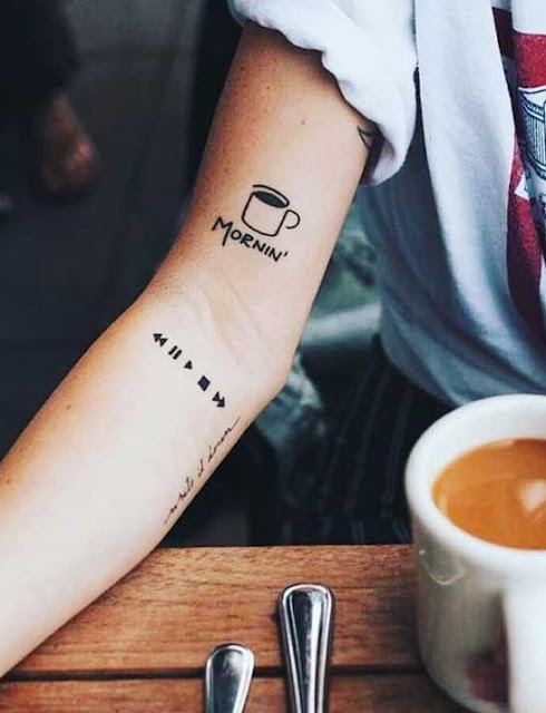 Tatuagens para quem ama tomar café Tatuagens para quem ama tomar café