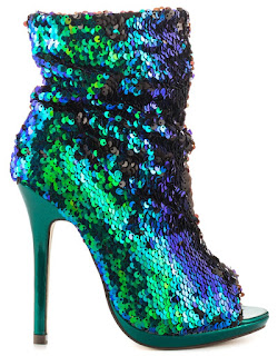 Shoe of the Day | Liliana Glitter Bomb Booties | SHOEOGRAPHY