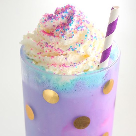 Galaxy Milkshake #Drinks #Vanilla Galaxy Milkshake #Drinks #Vanilla