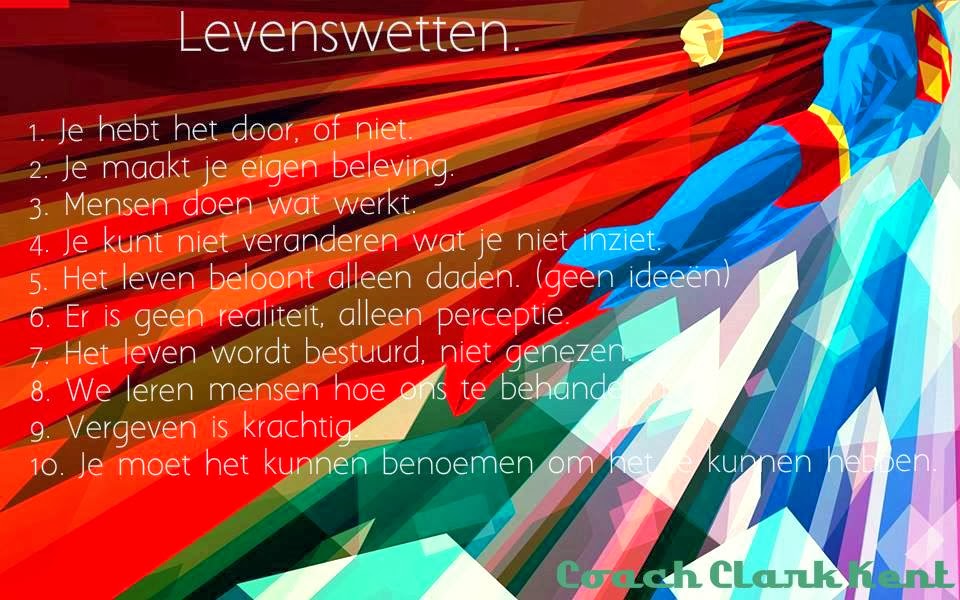 Zelfcoach Clark Kent november 2013