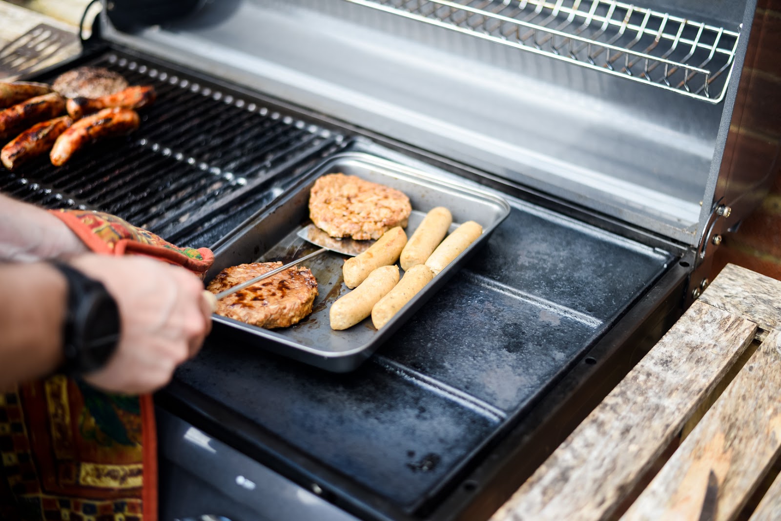 family bbq, vegetarian bbq, robinsons squash,