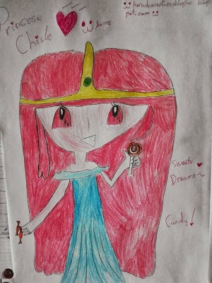 Princesa Chicle (Dibujo mio animee)