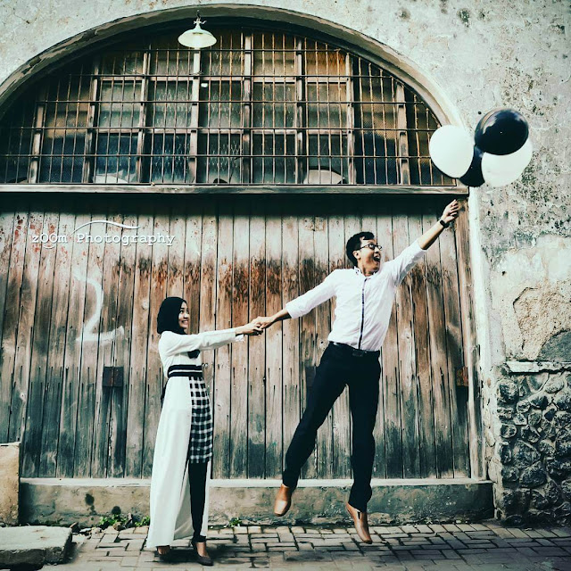 kota lama semarang foto prewedding di kota lama semarang