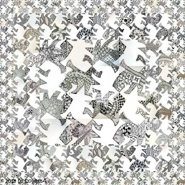 LonettA_Tangle-Mosaic-Project #11_2018_Mosaik5