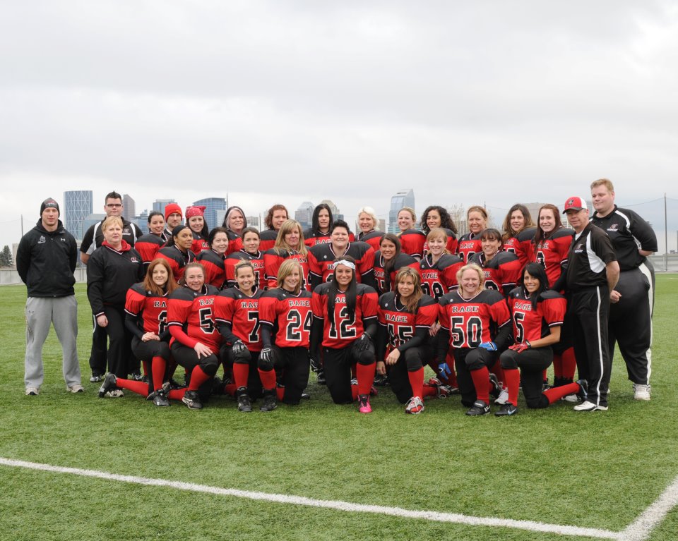 Calgary Rage Women's Tackle Football Media