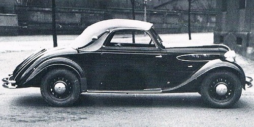 BMW кабриолет 1939